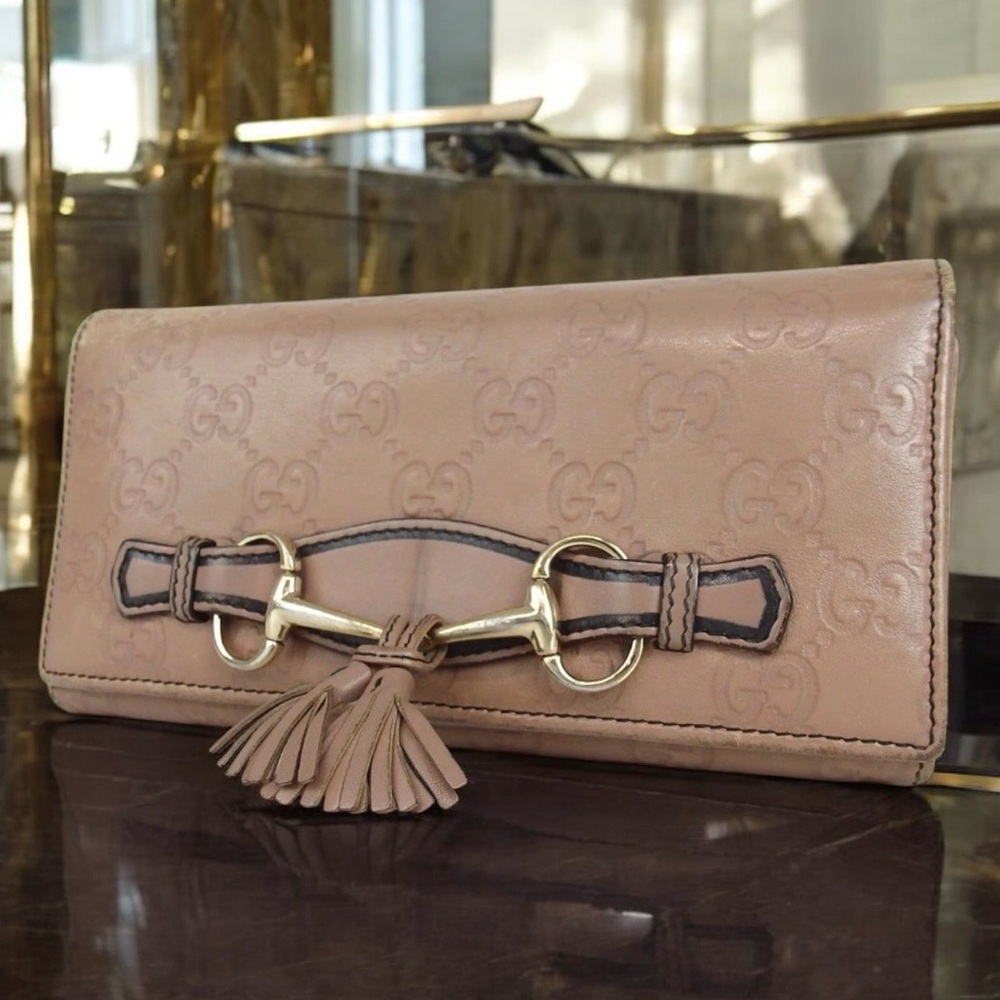 GUCCI Guccissima Leather Wallet on Chain π - Picture 16 of 16